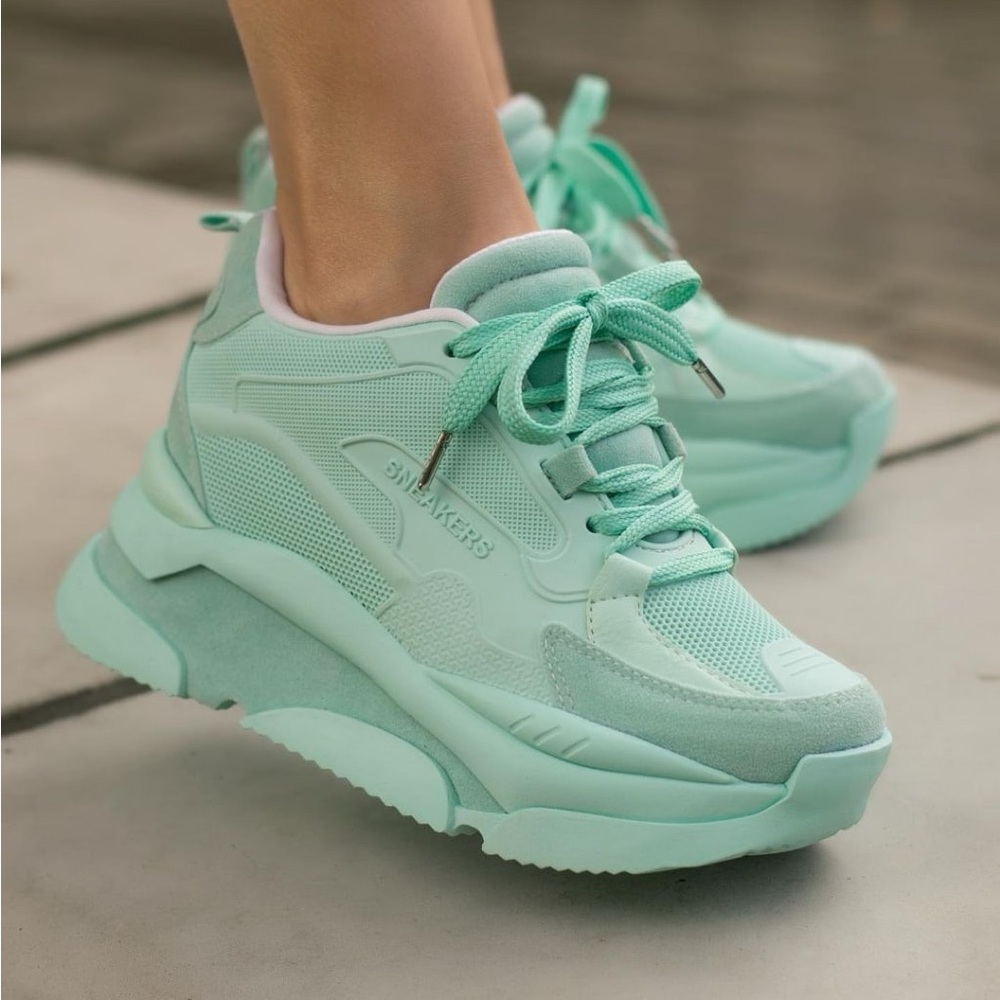 Mint Green Women's Sneakers